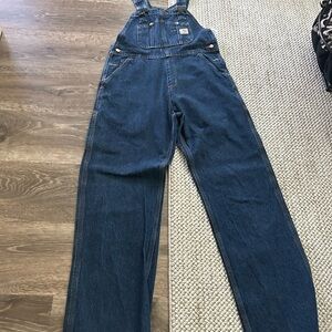 Carhartt Dark Blue Denim Overalls